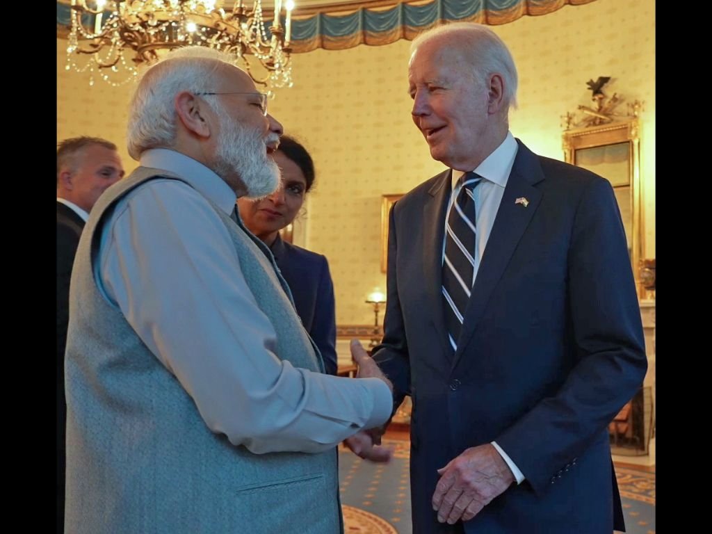 The Biden administration informs GE-F414 engine with India.