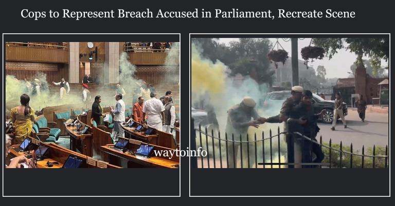 Cops to Represent Breach Accused in Parliament, Recreate Scene