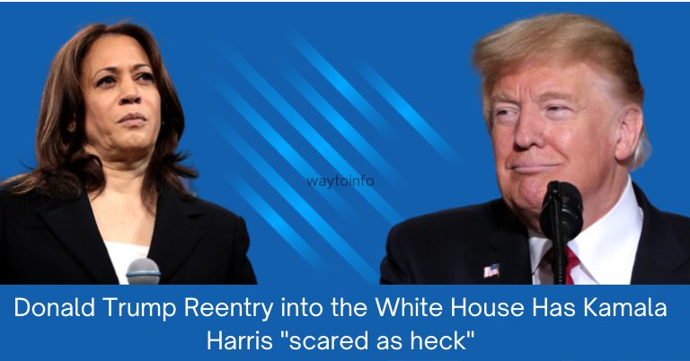 Donald Trump Reentry into the White House Has Kamala Harris "scared as heck"
