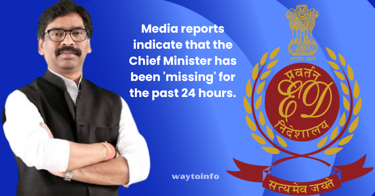 Media reports indicate that the Chief Minister has been 'missing' for the past 24 hours.