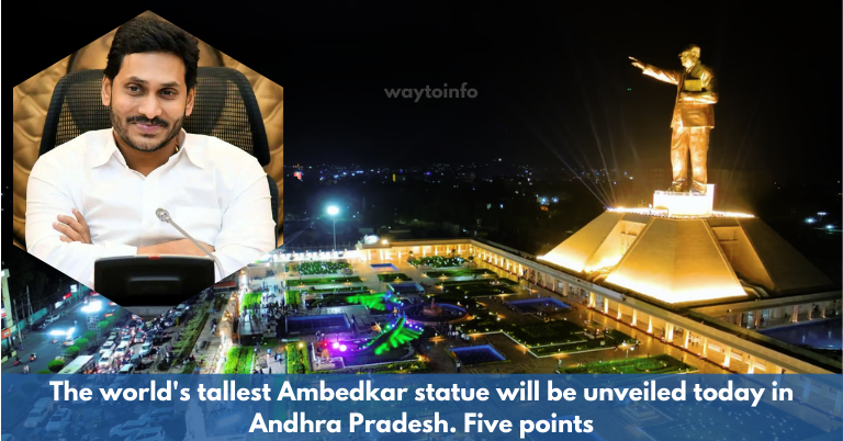 The world's tallest Ambedkar statue will be unveiled today in Andhra Pradesh. Five points