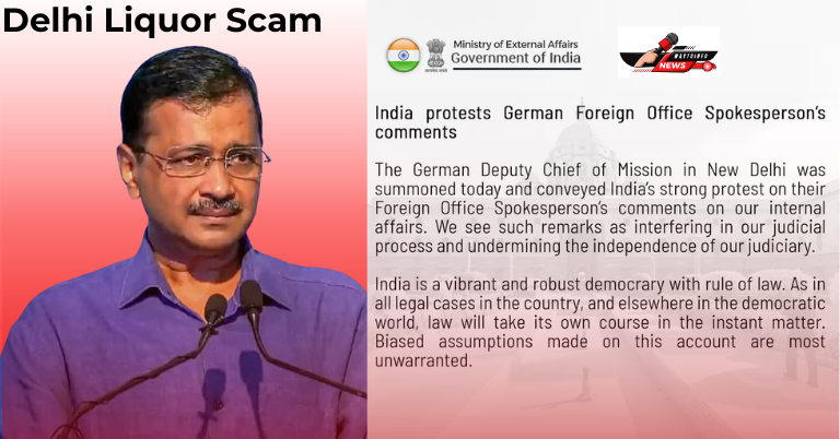 Delhi Liquor Scam: Arvind Kejriwal's arrest is an internal matter.. India is angry over Germany's comments