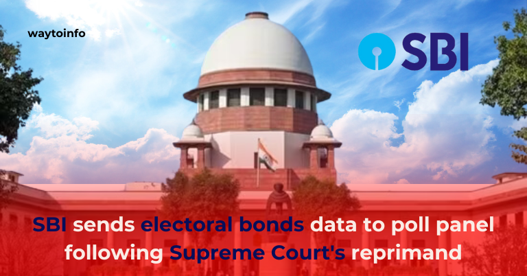 Electoral bonds: SBI sends electoral bonds data to poll panel following Supreme Court's reprimand