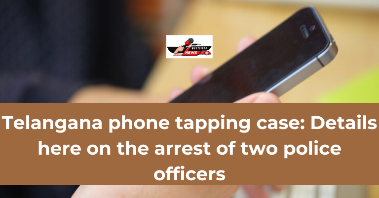 Telangana phone tapping case: Details here on the arrest of two police officers