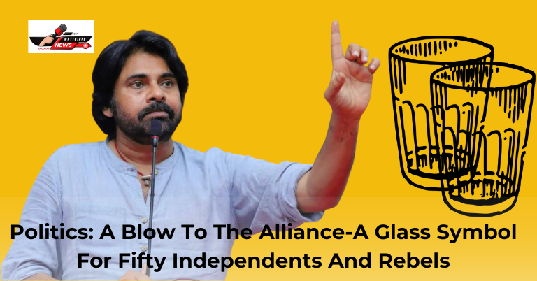 Politics: A Blow To The Alliance-A Glass Symbol For Fifty