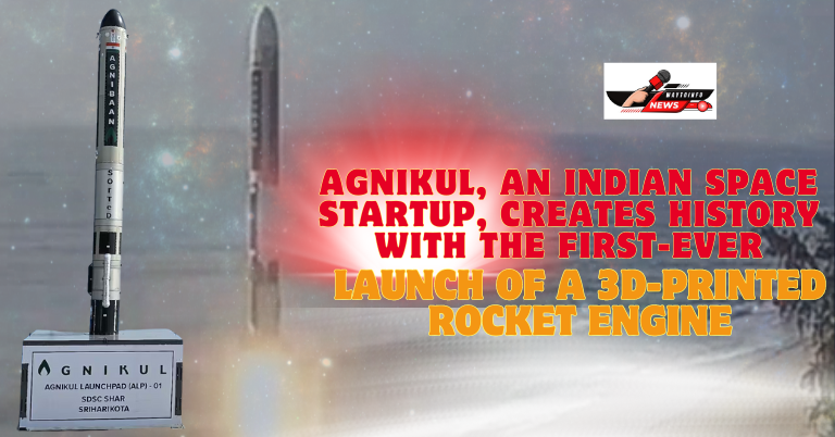 Agnikul, an Indian space startup, creates history with the first-ever