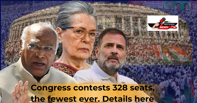 India General Elections 2024: Congress contests 328 seats