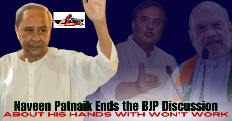 Naveen Patnaik Ends the BJP Discussion About His Hands with