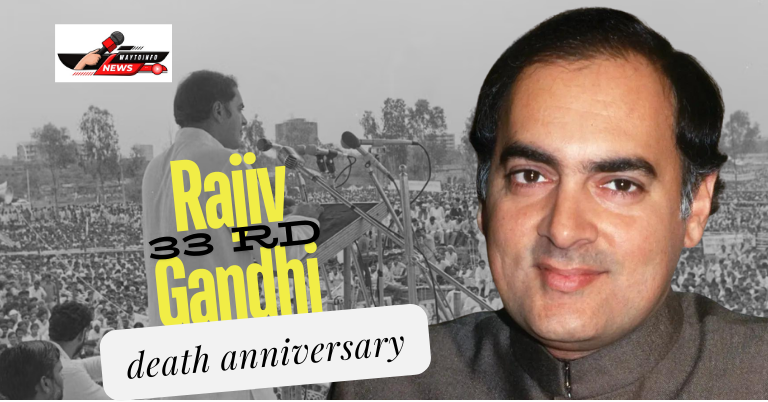 Rajiv Gandhi death anniversary is remembered by PM Modi in his
