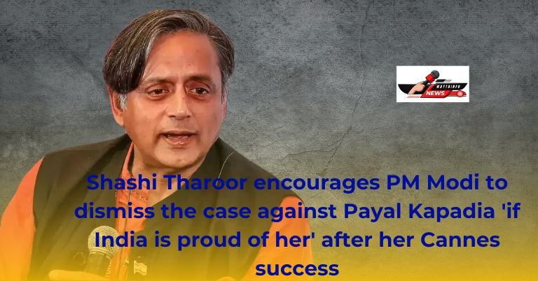 Shashi Tharoor encourages PM Modi to dismiss the case against