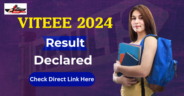 VITEEE Result 2024 is available at viteee.vit.ac.in