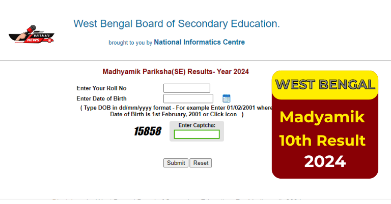 WBBSE Madhyamik result 2024: West Bengal 10th position results