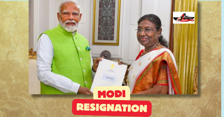 Modi Resignation PM Modi submitted his resignation to the
