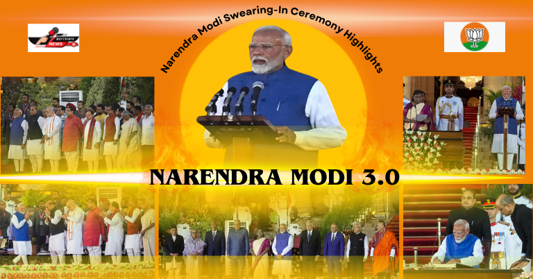 Narendra Modi Swearing-In Ceremony Highlights PM Modi Takes