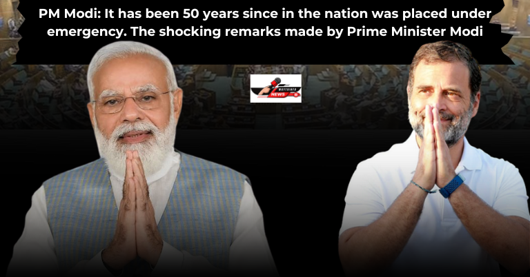PM Modi It has been 50 years since in the nation was placed