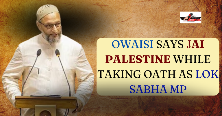 Palestine: When Owaisi brings up Palestine in the Lok Sabha