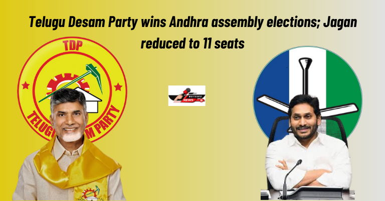 Telugu Desam Party wins Andhra assembly elections