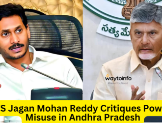 YS Jagan Critiques Power Misuse in Andhra Pradesh